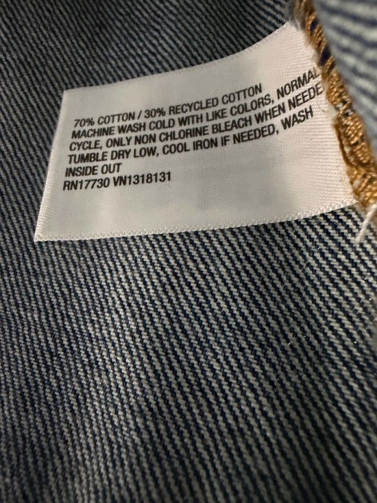 Wild Fable Women's Denim Utility Jacket - Light Wash - XS - Picture 5 of 8